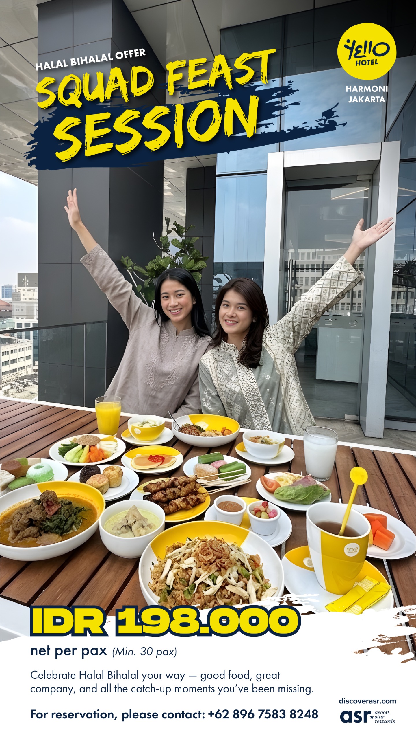 Rayakan Idul Fitri 2026, Yello Hotel Harmoni Jakarta Hadirkan Promo Staycation & Kuliner Spesial Lebaran